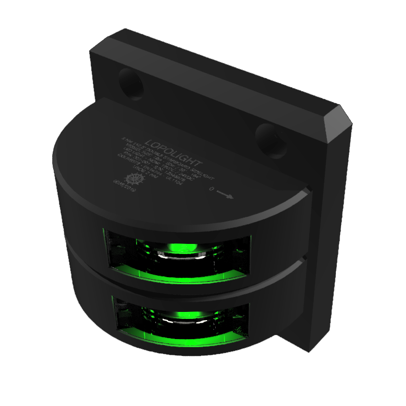 2nm dbl Starboard, black anodized